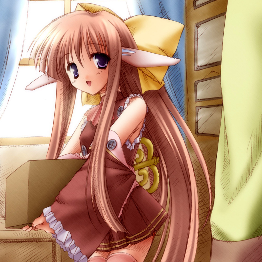 Девушка зверек