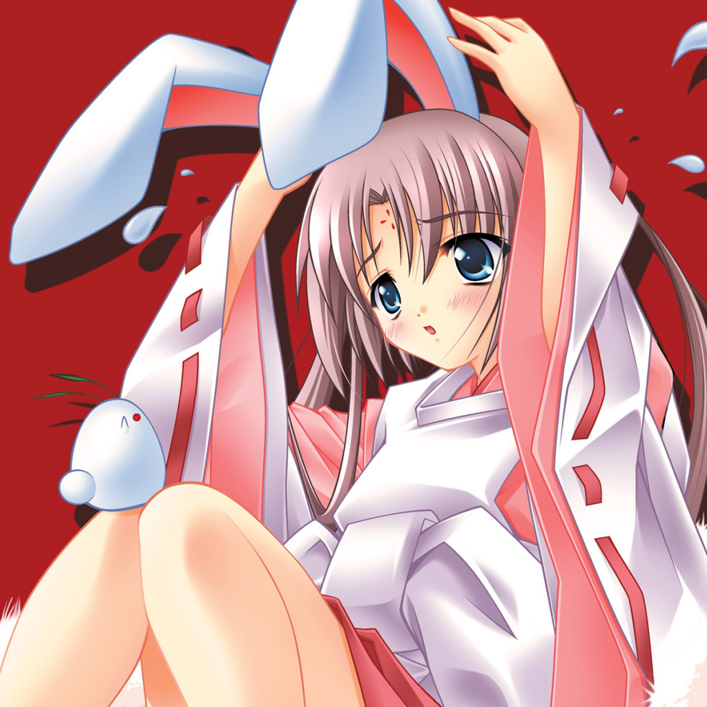 Девушка кролик