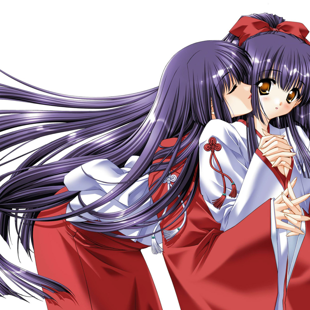 Поцелуй близняшки