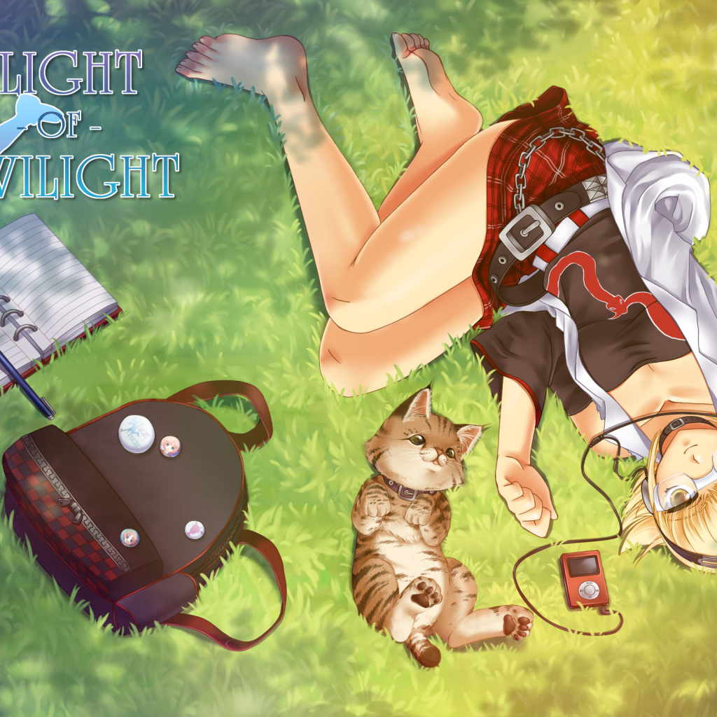 Школьница аниме