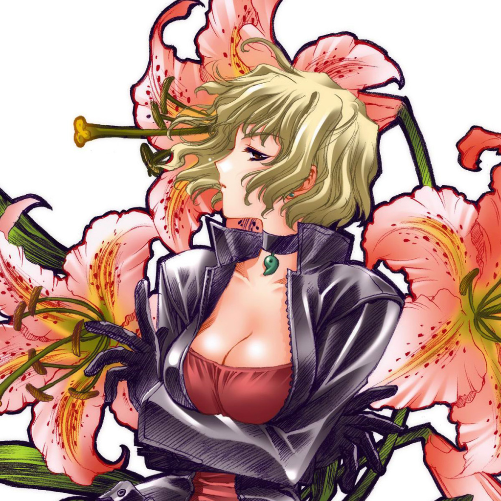 Девушка с большим бюстом