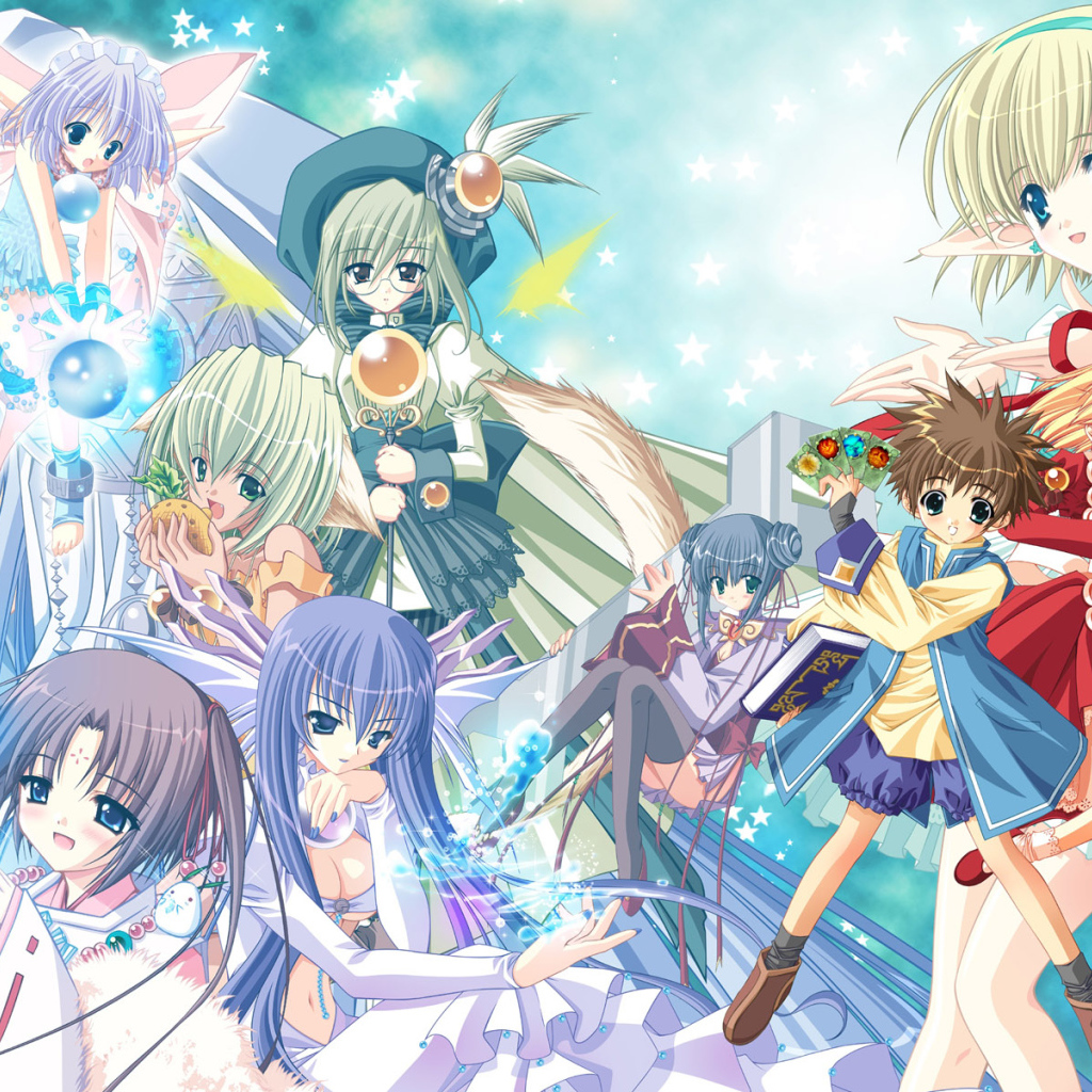 Анимешные девченки