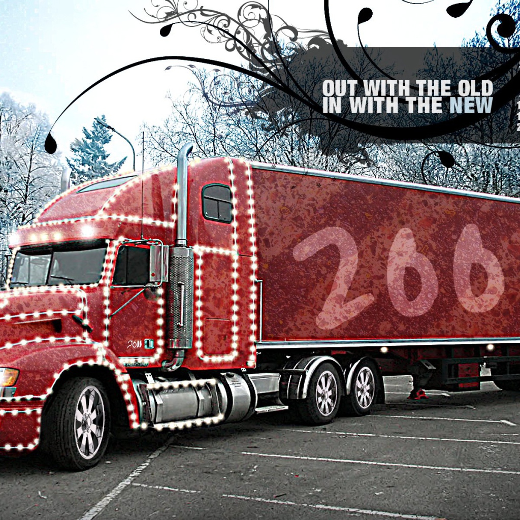 Новогодний фургон