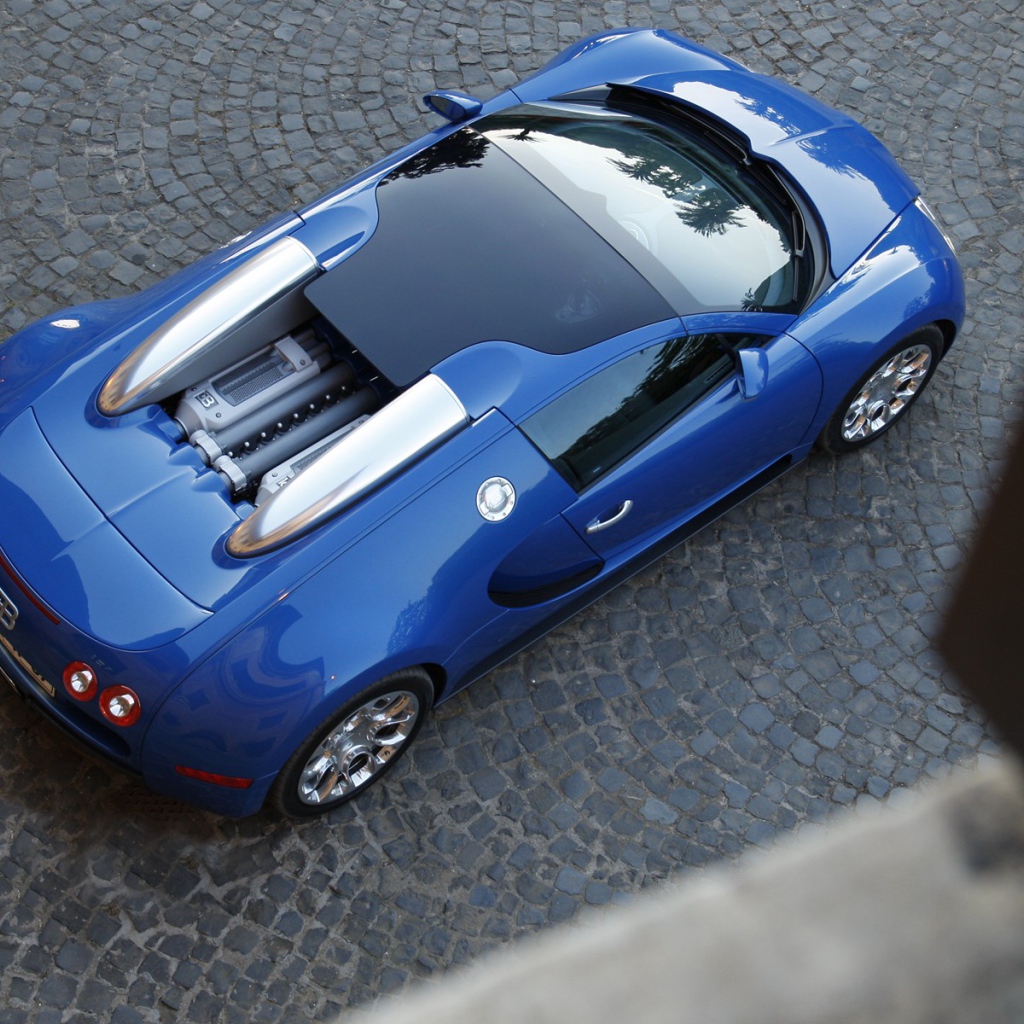 Спортивный синий Bugatti