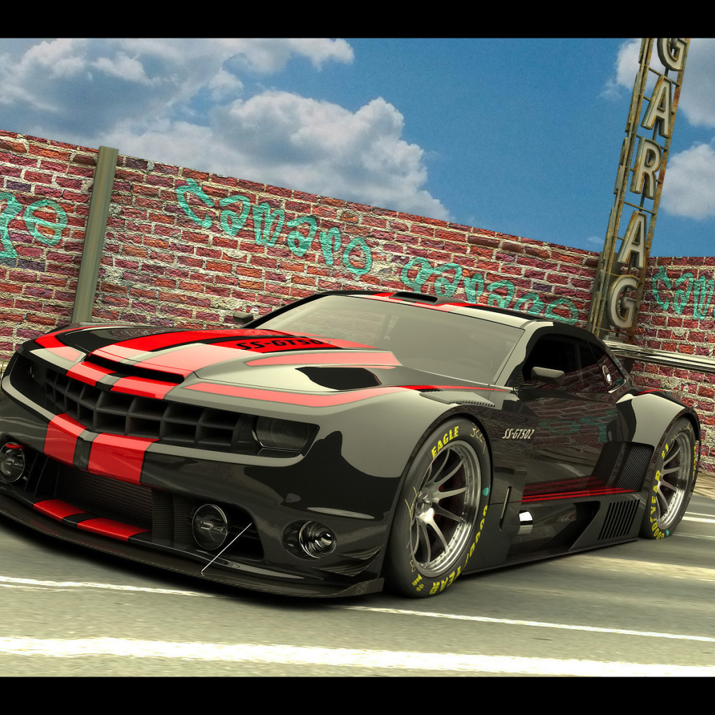 Черный Камаро