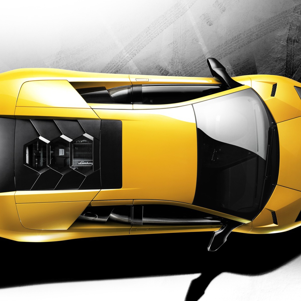 Феррари вид сверху