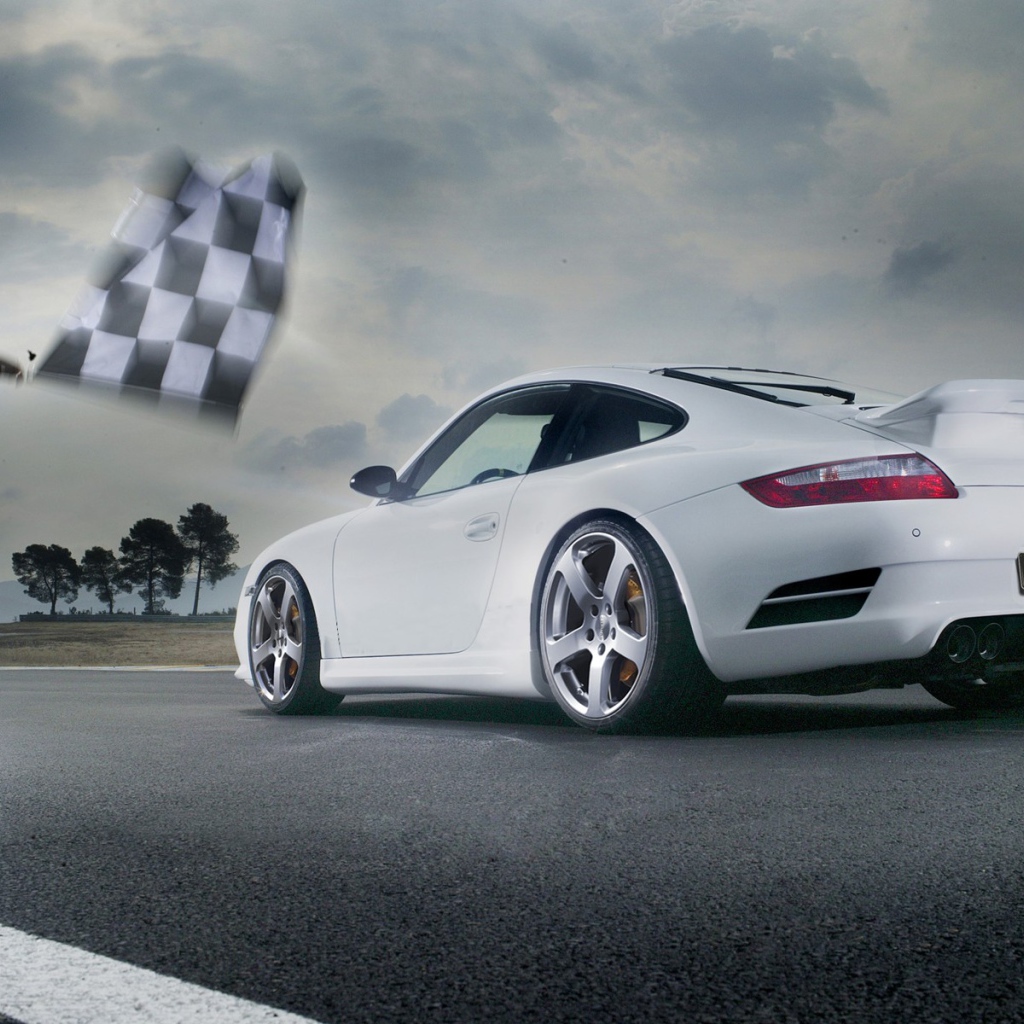 Авто на финише