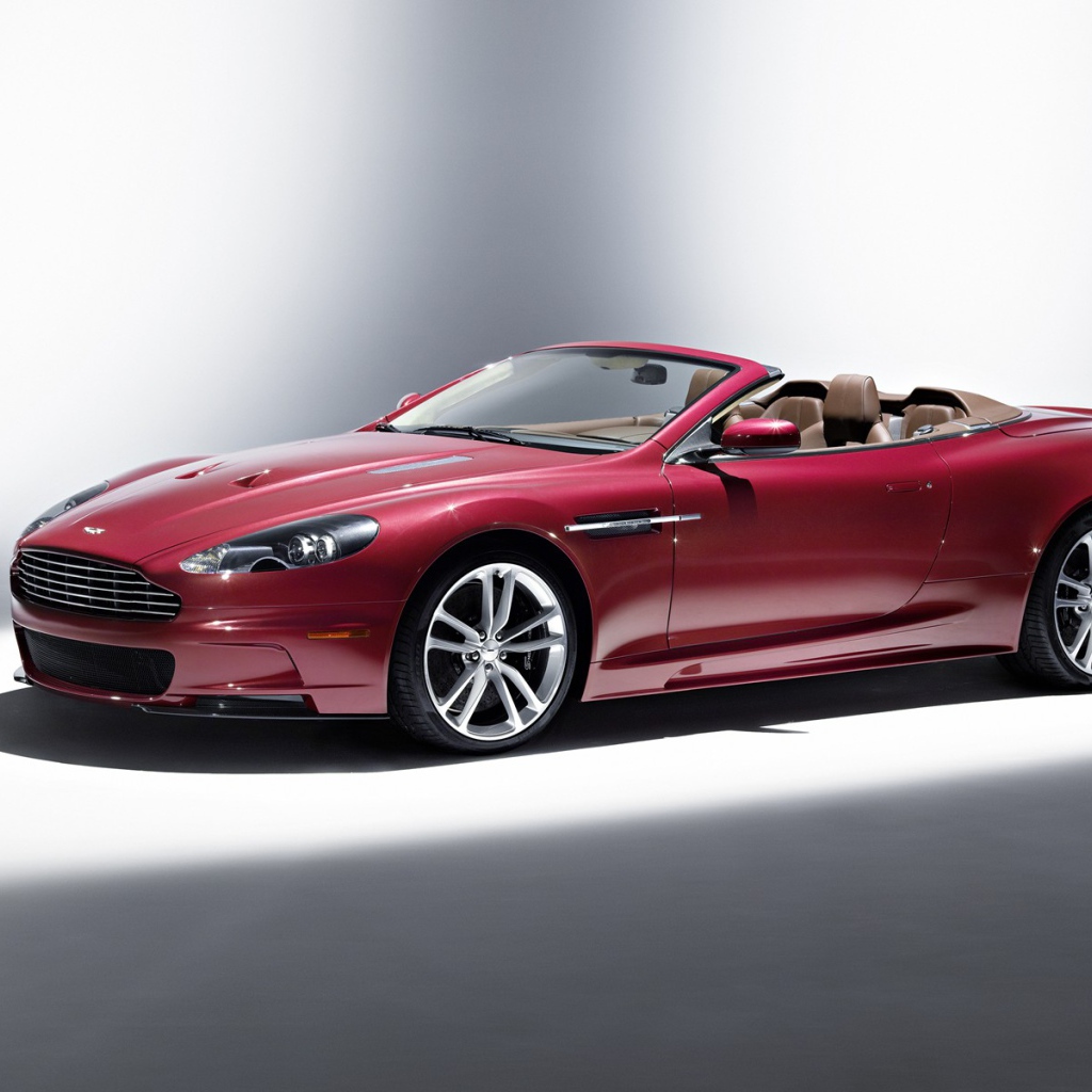 Красный кабриолет