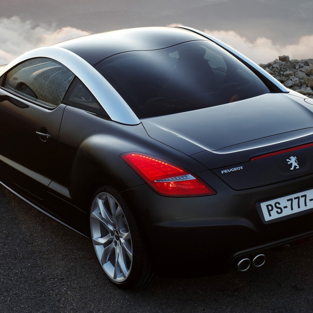 Черный Peugeot