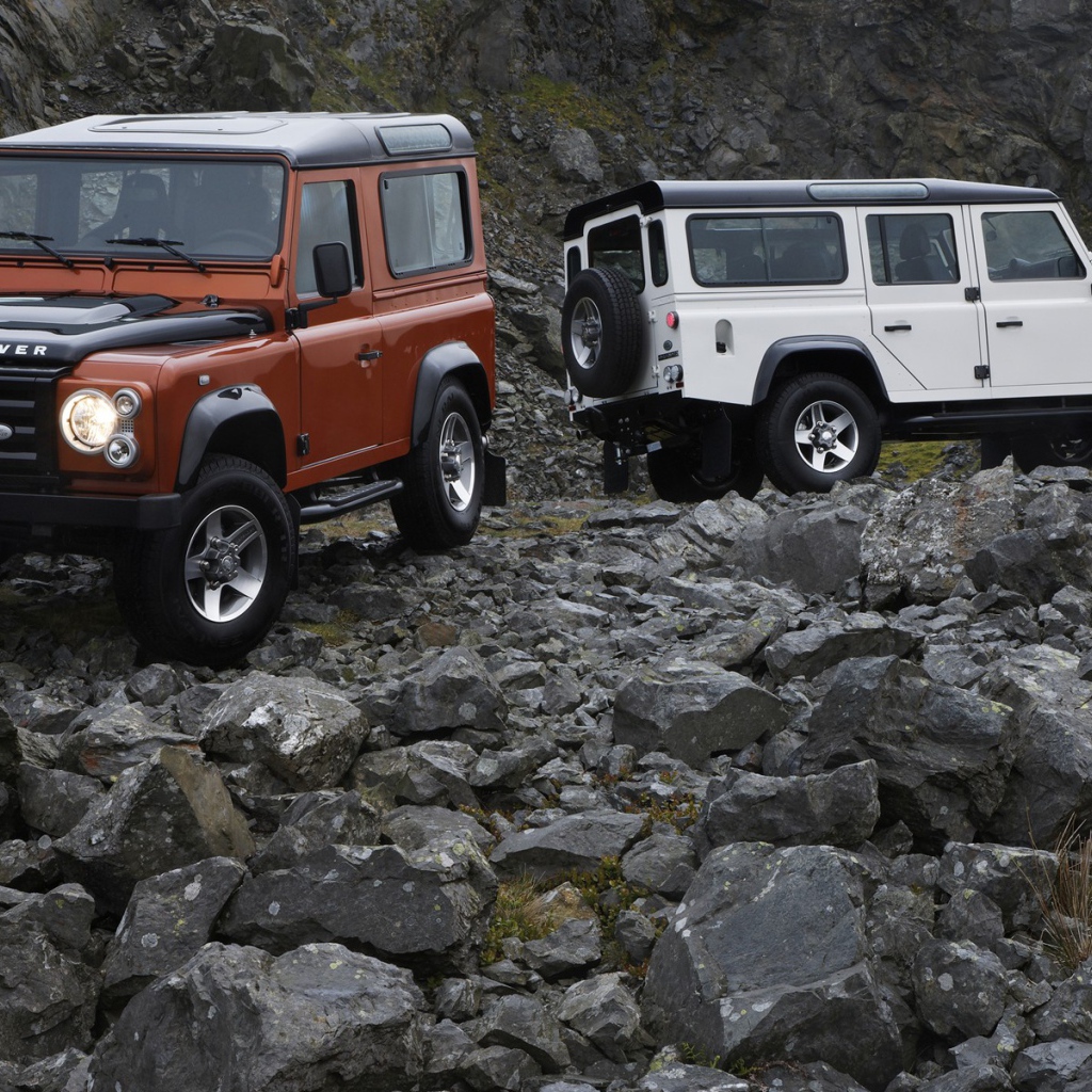 Land Rover в горах