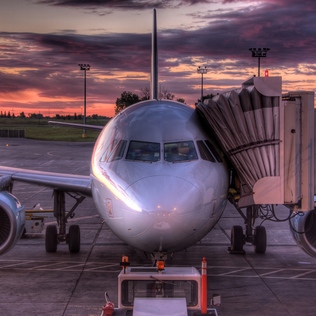 Посадка на самолет