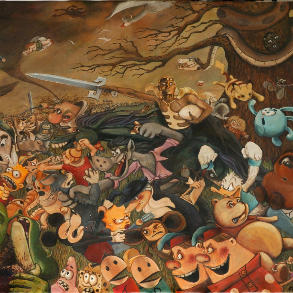 Герои мультфильмов