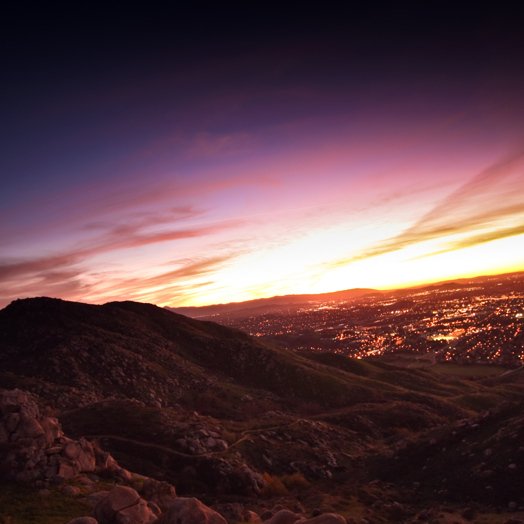 Городской закат