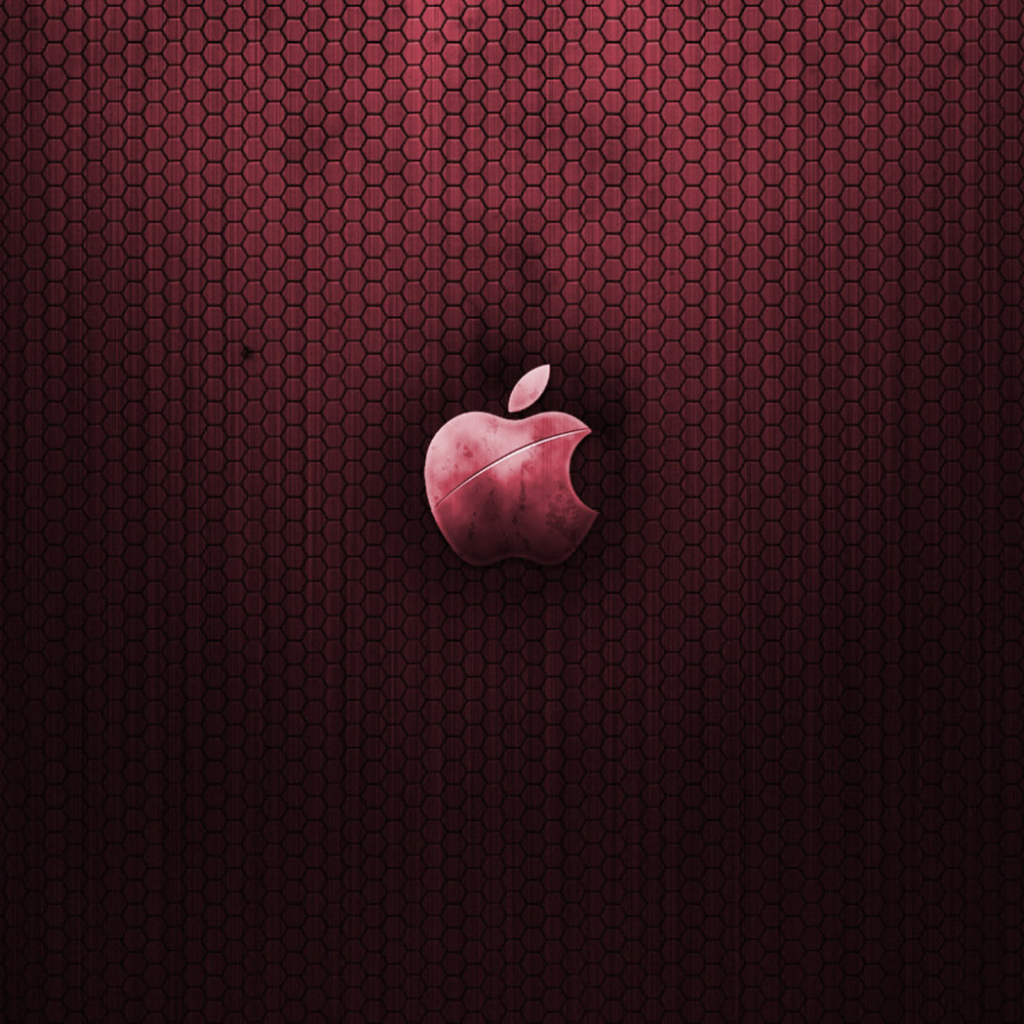 Apple красные соты