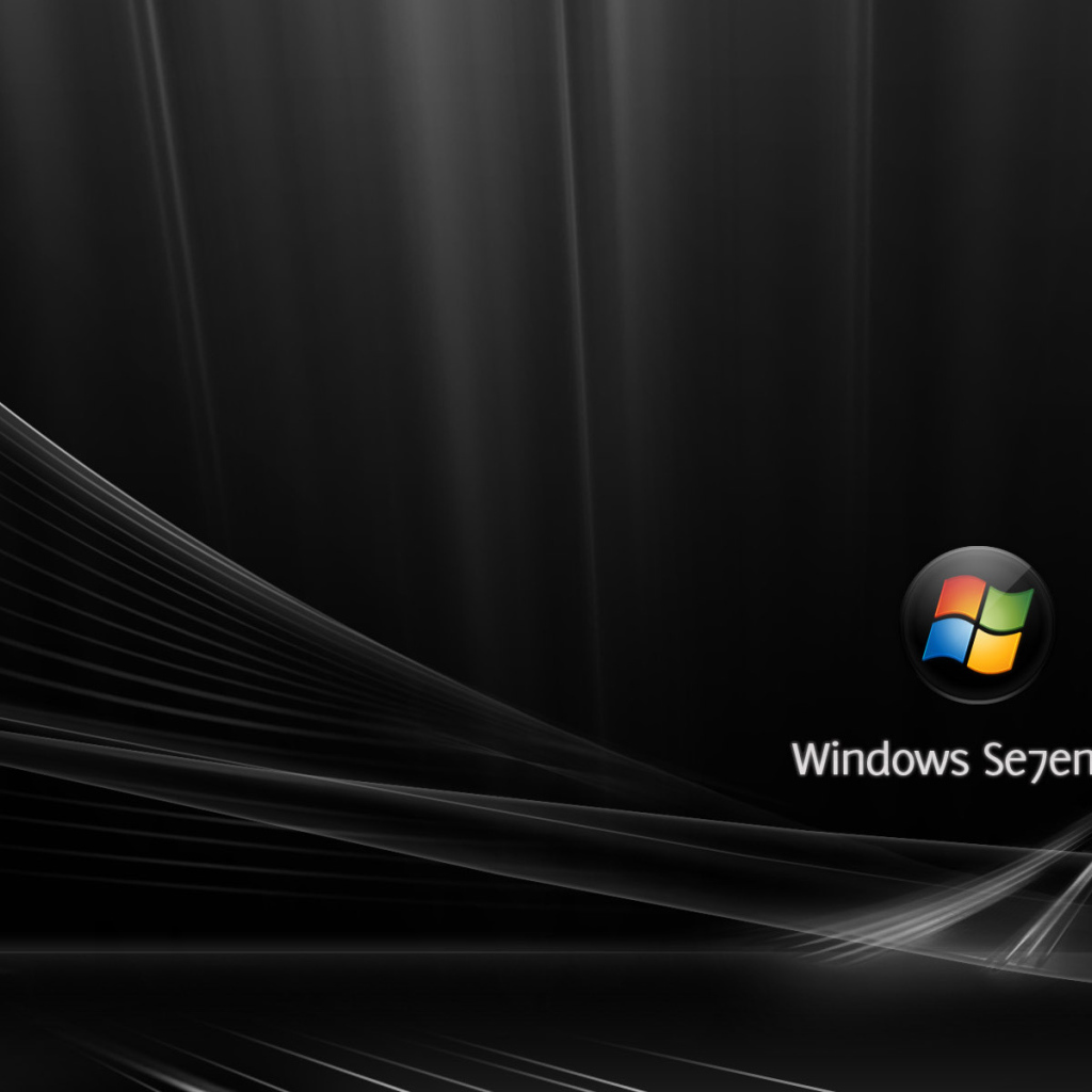 Microsoft Windows 7 black lines