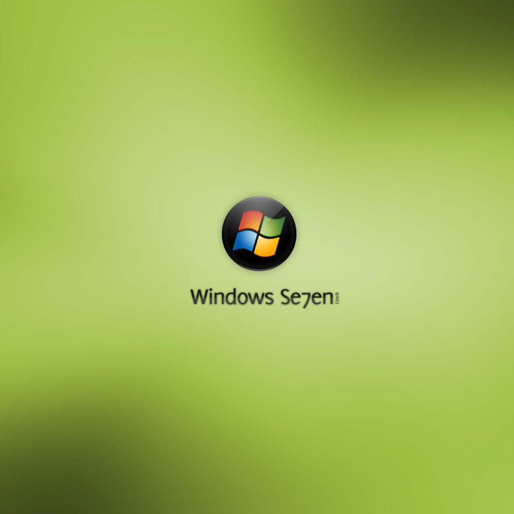 windows 7 apple green