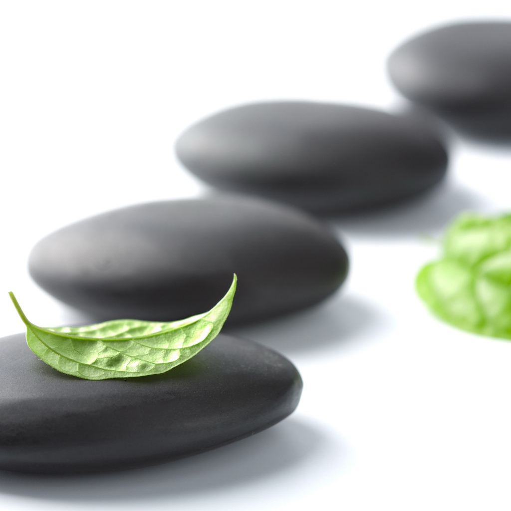 Черная галька