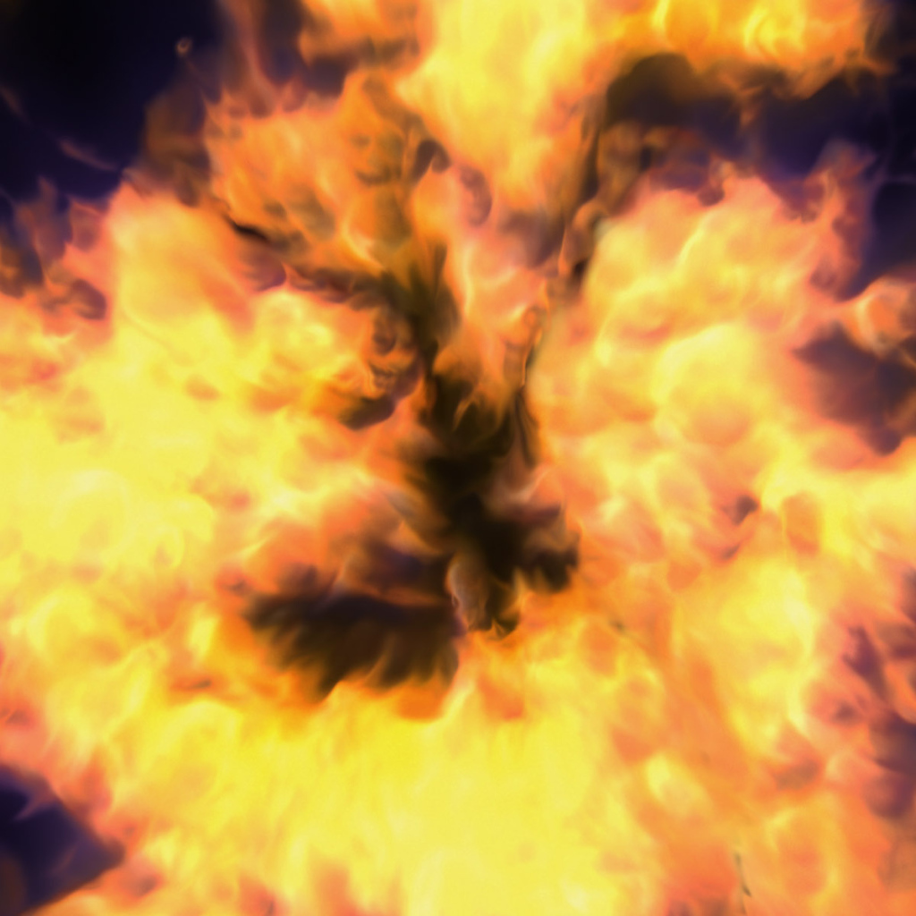 Огненные облака