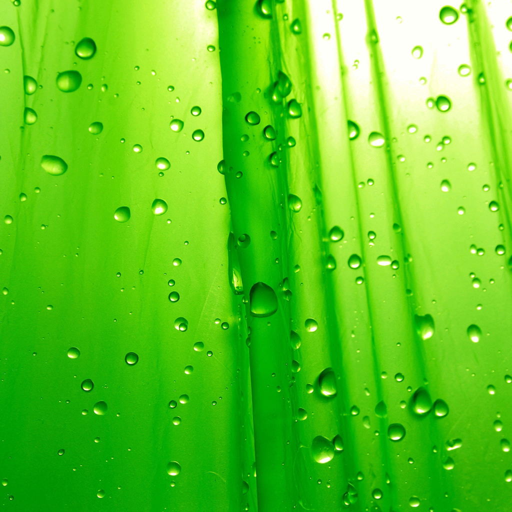 Зеленые капли