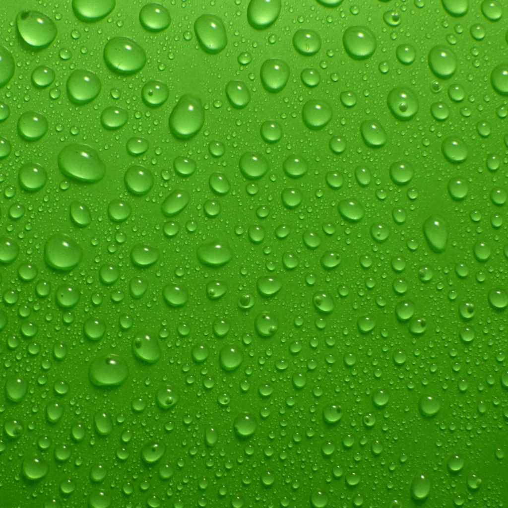 Зеленые капли