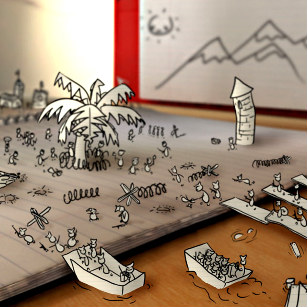 Нарисованный мир