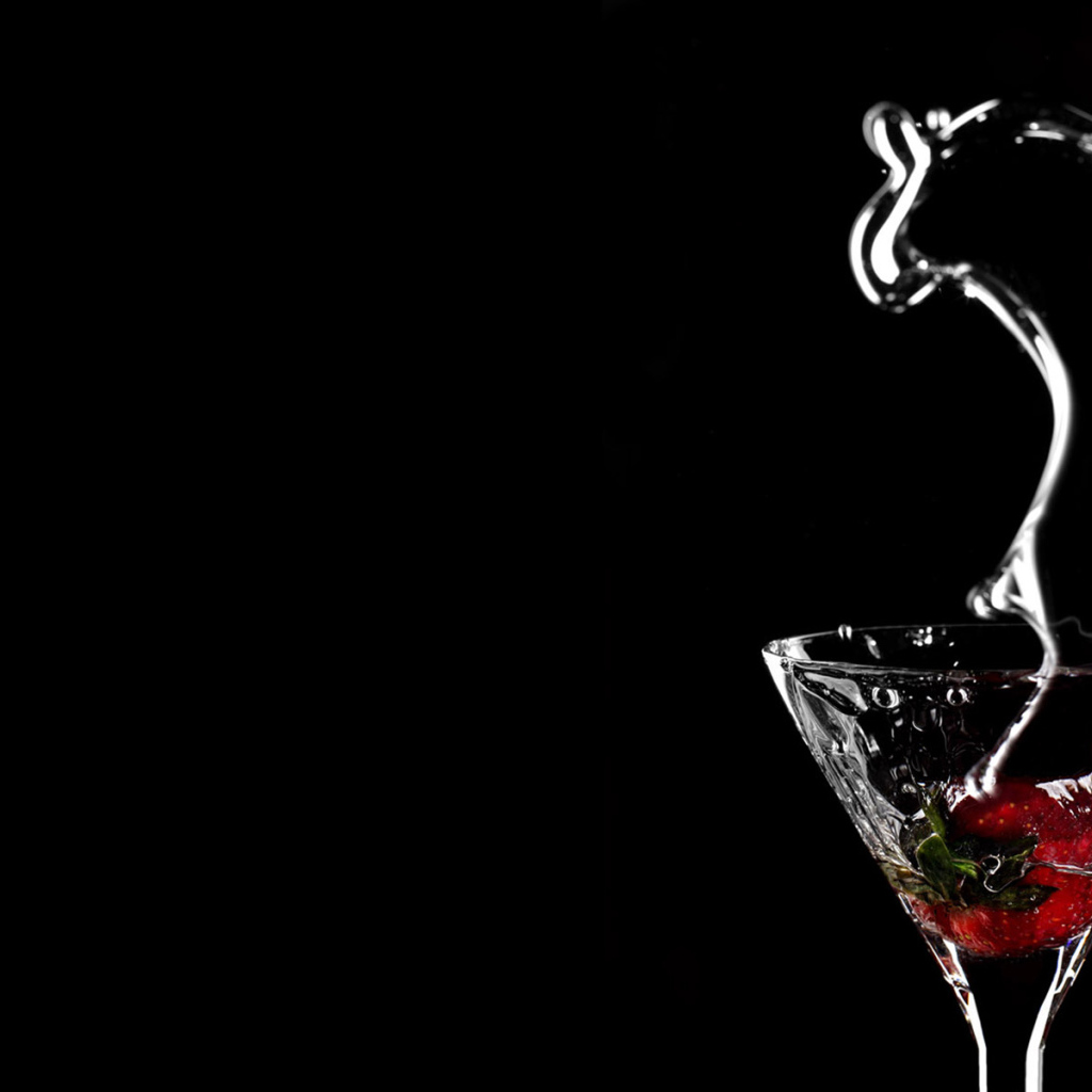 Клубничный коктейль