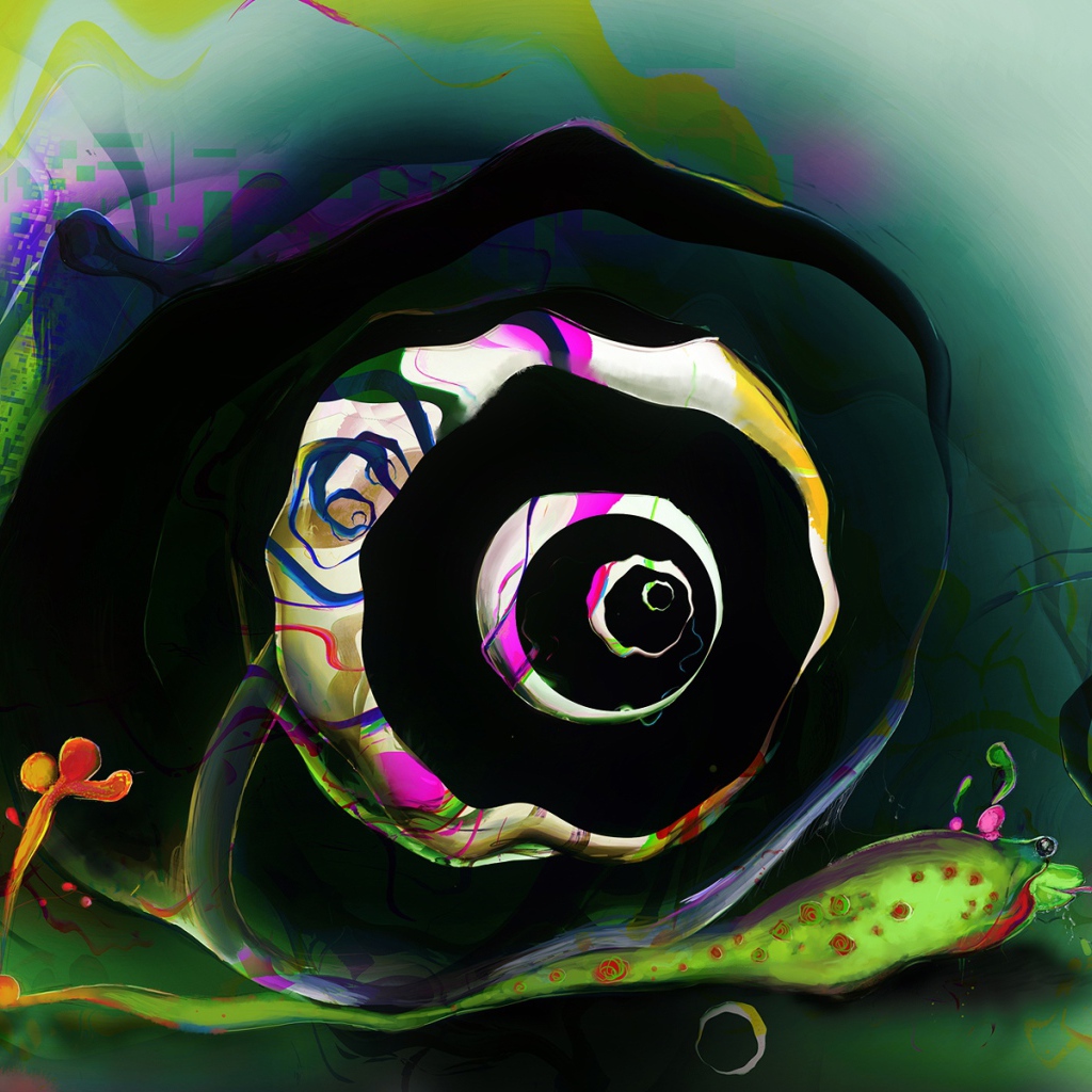 Цветная улитка