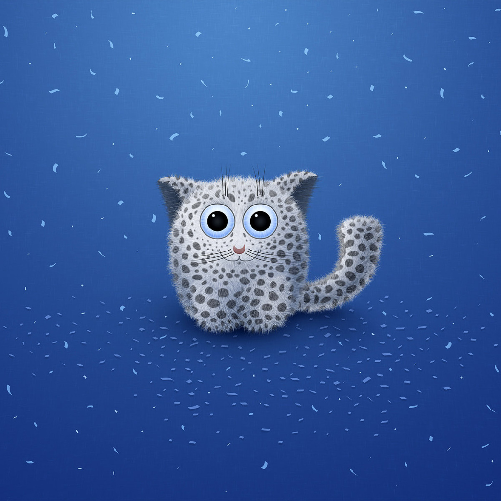 Пушистый кот