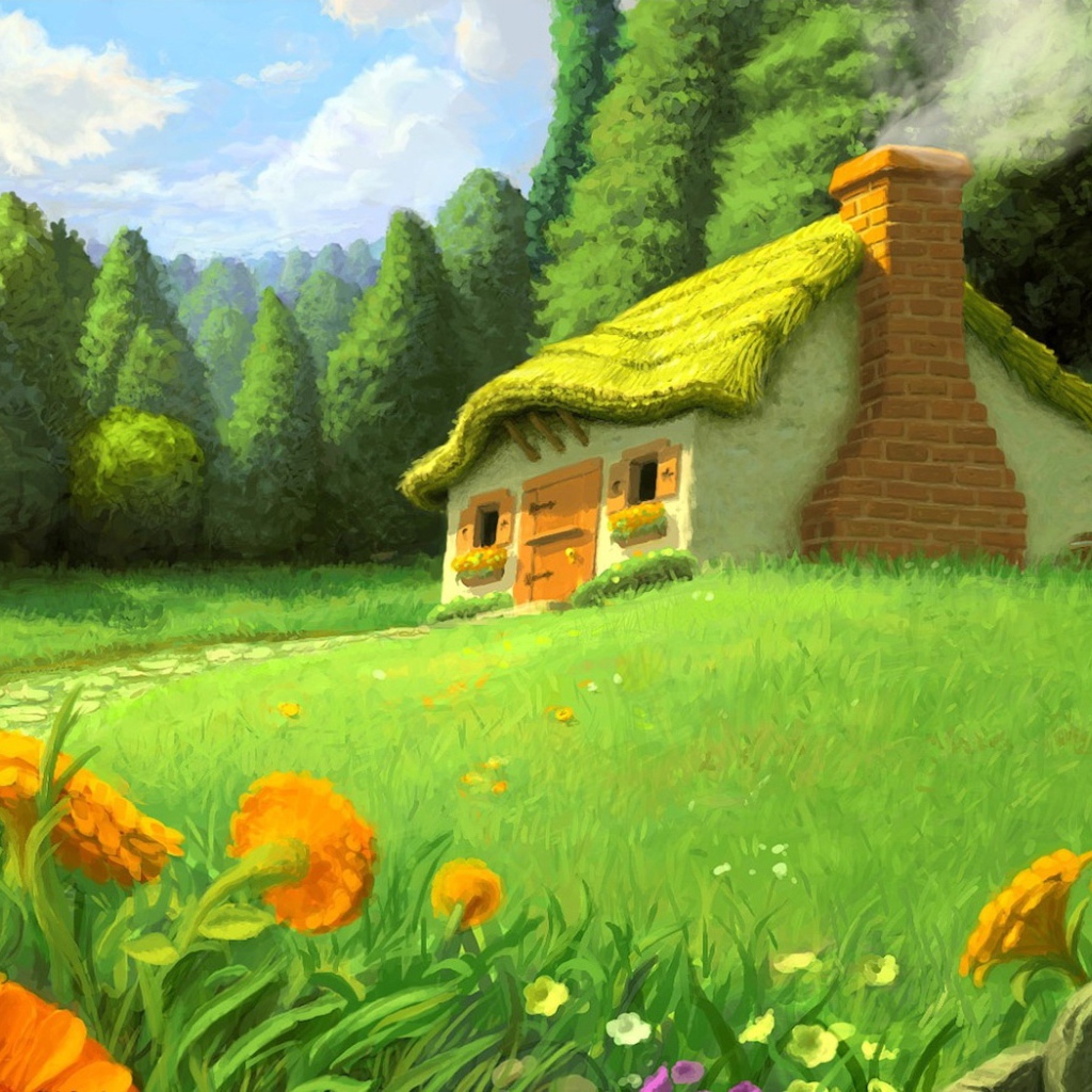 Домик на поляне