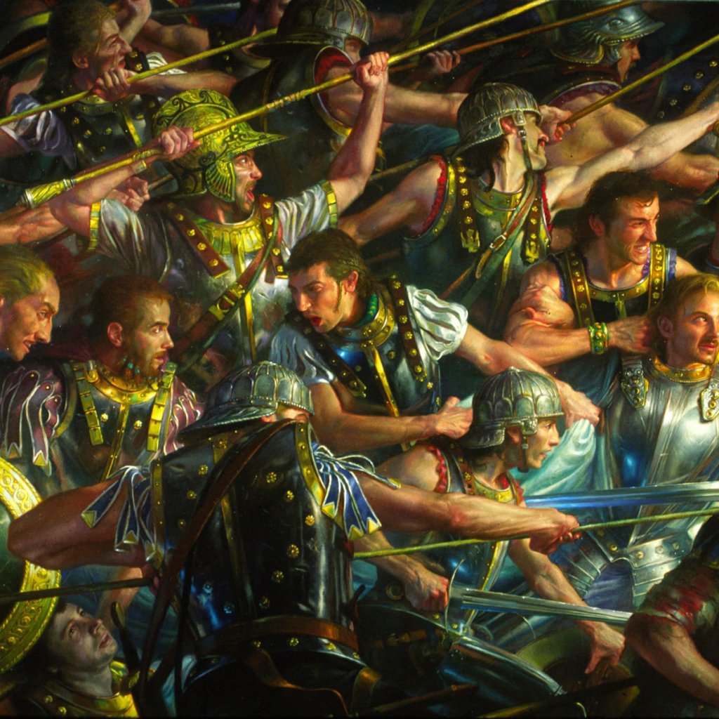 На поле битвы