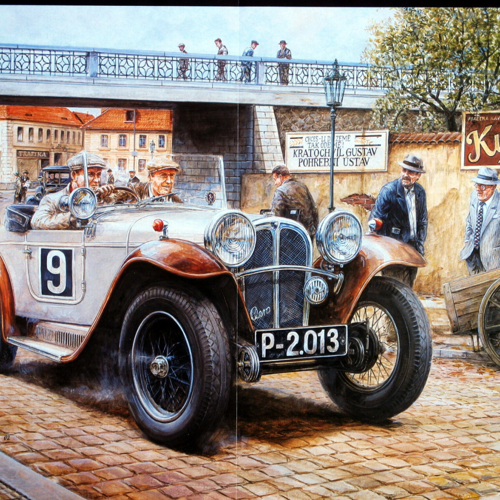 Гонки на старинных автомобилях