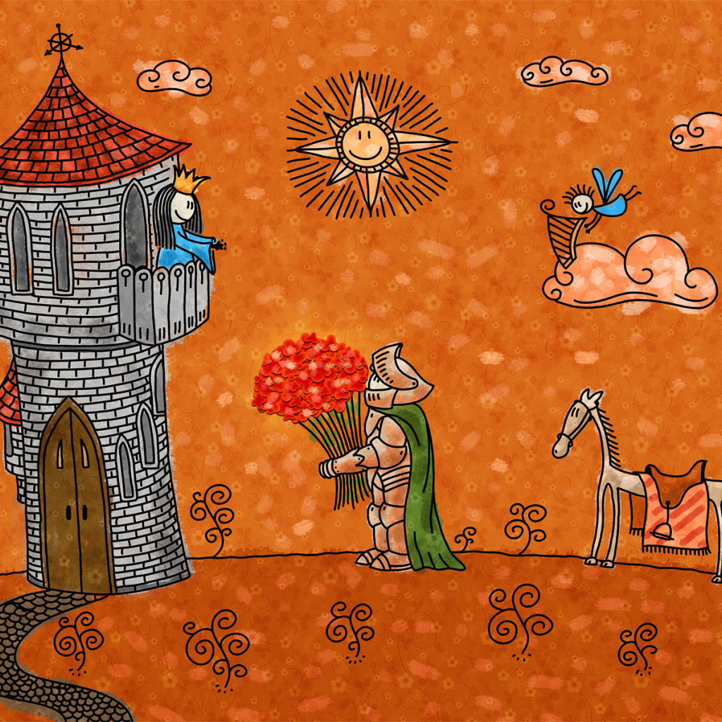 Принцесса и ухажер