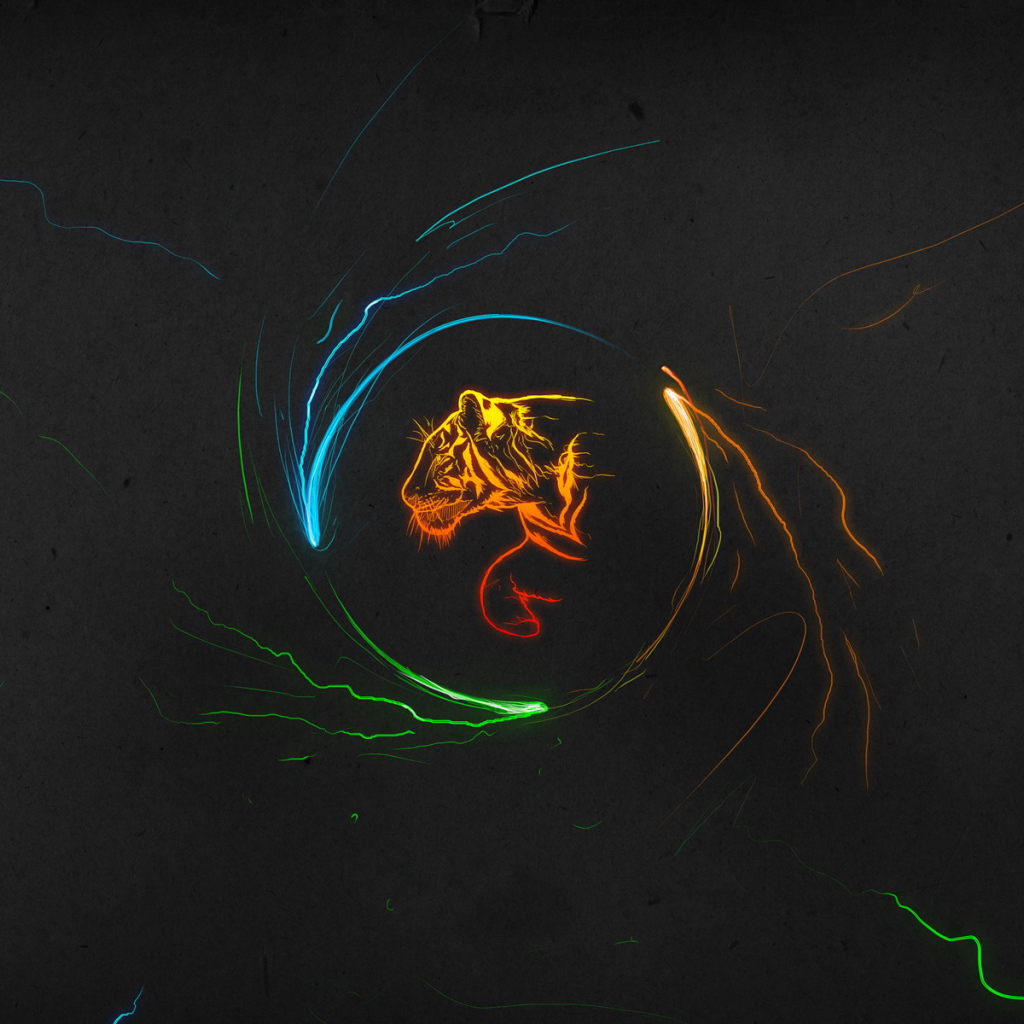 Эмблема с тигром