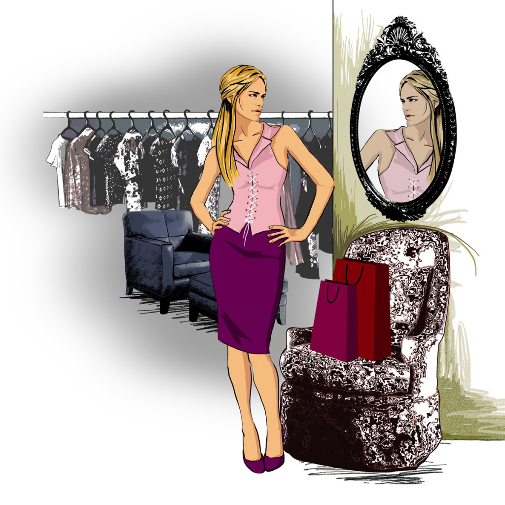 Отражение в зеркале