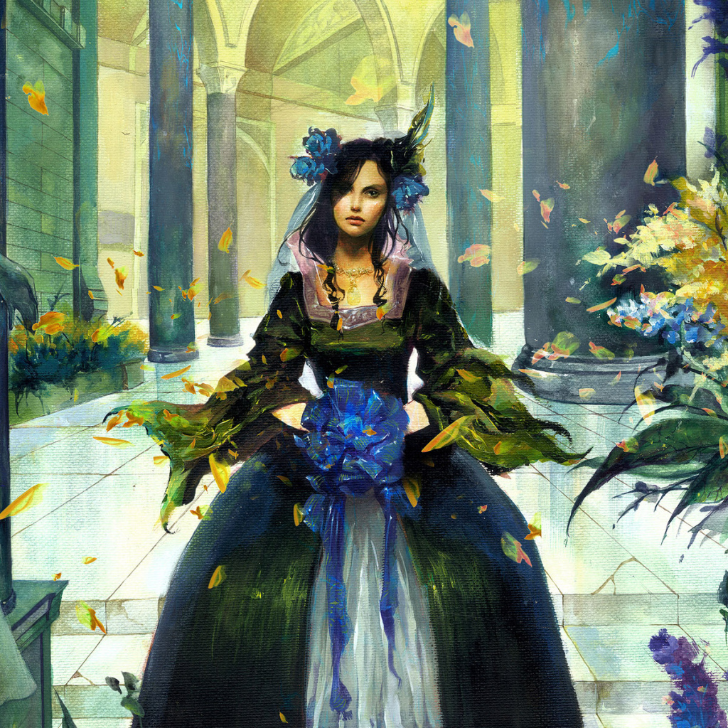 Девушка с бантом