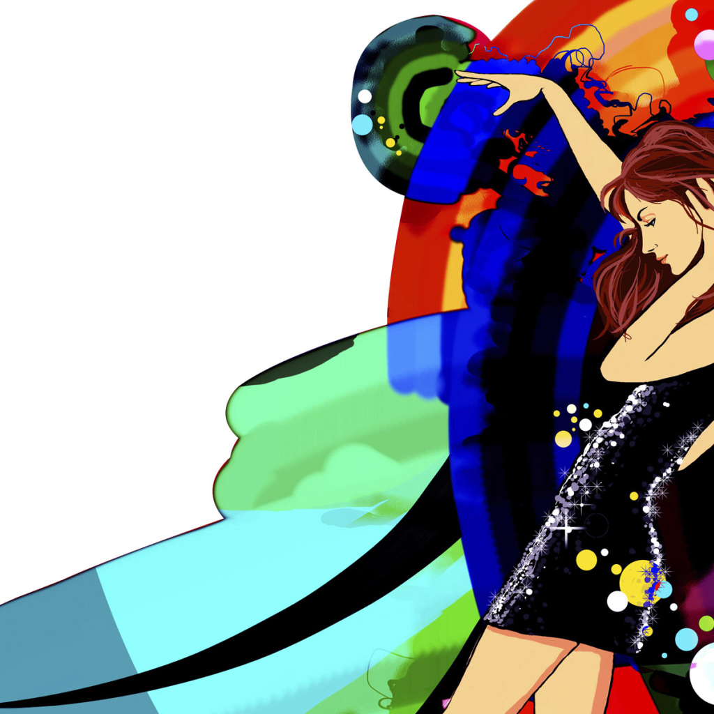 Девушка в ритме