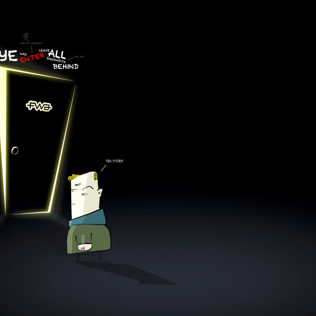 Задняя дверь