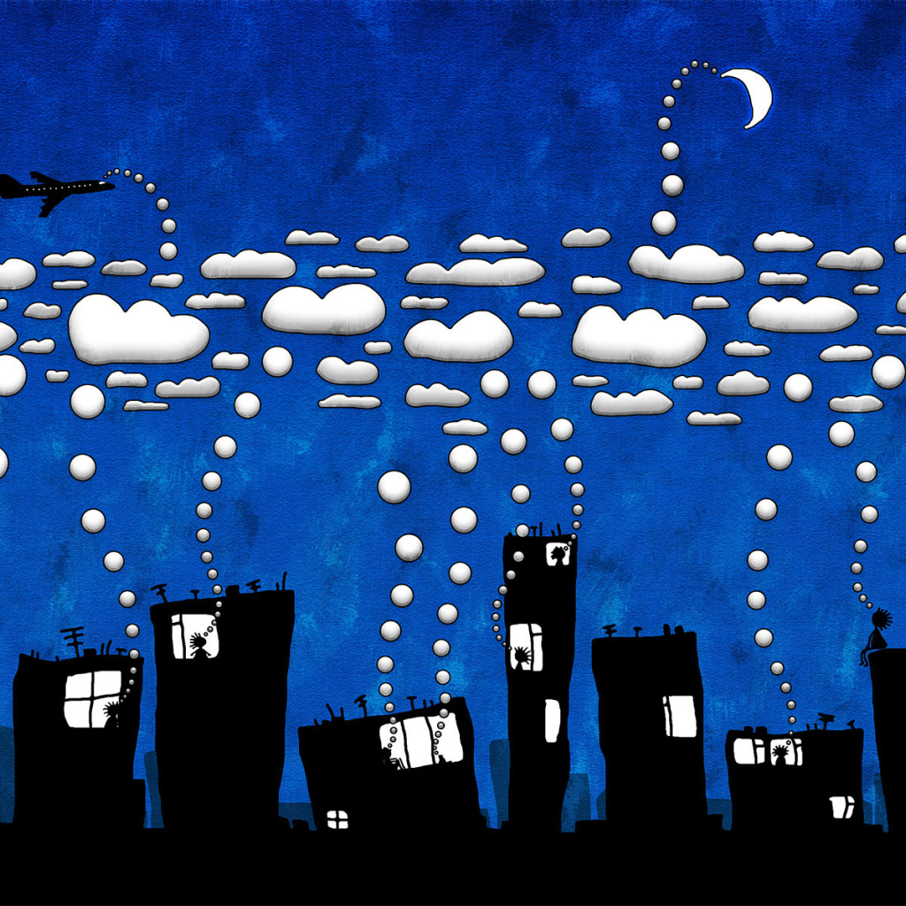 Облака мыслей