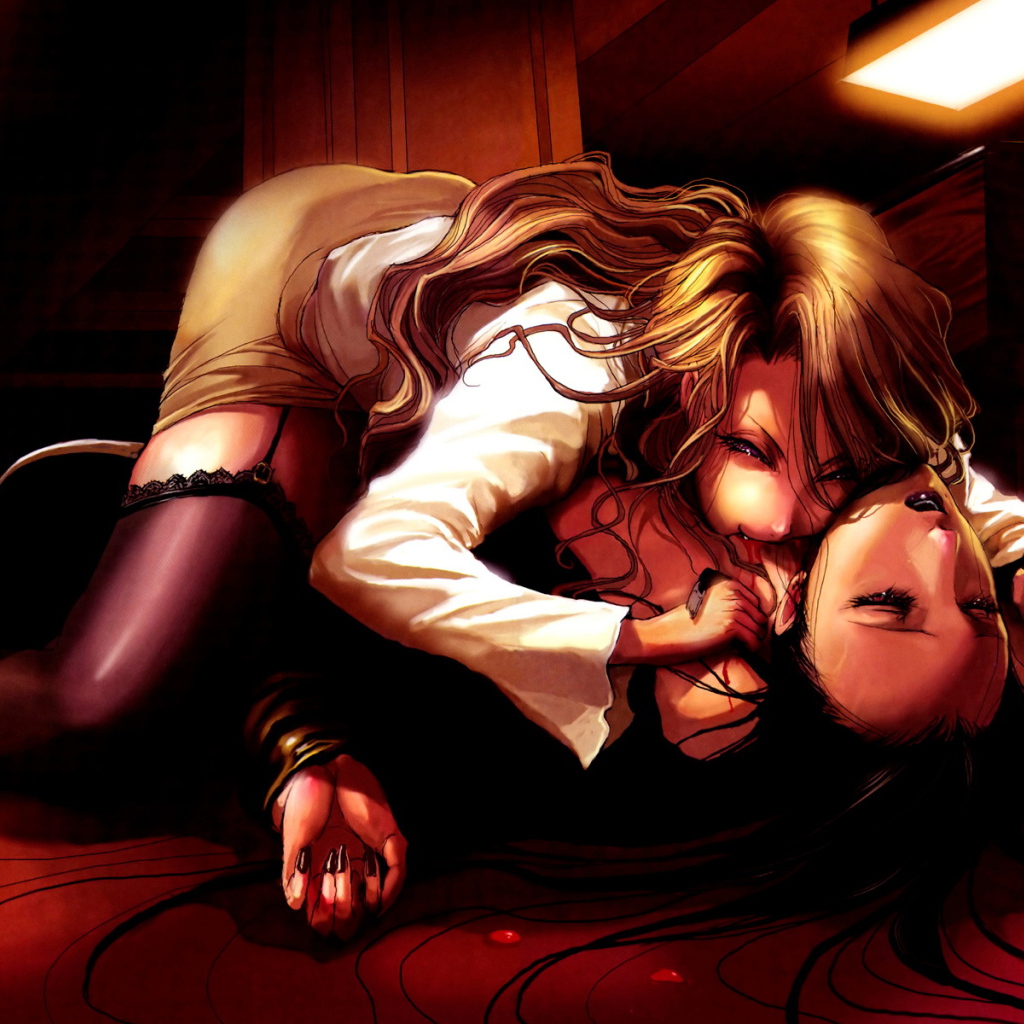 Девушка вампир