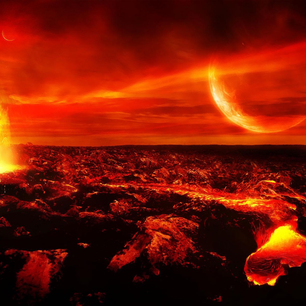 Застывающая лава