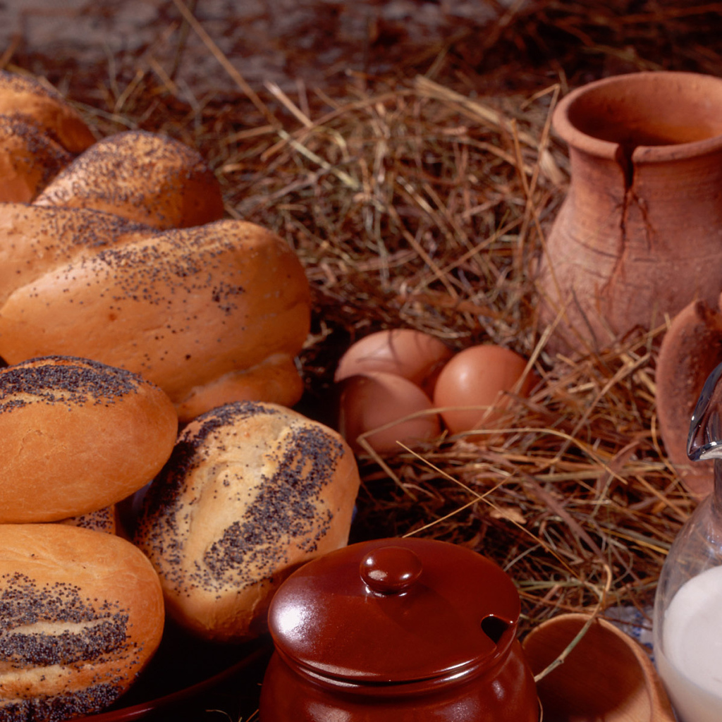 Булочки с маком