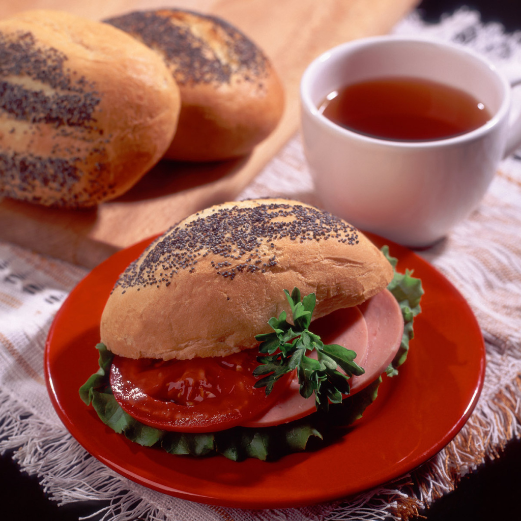 Бутерброд с мясом