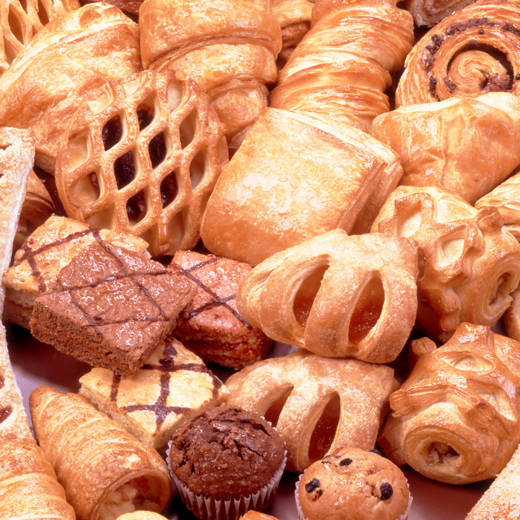 Вкусная сладкая выпечка