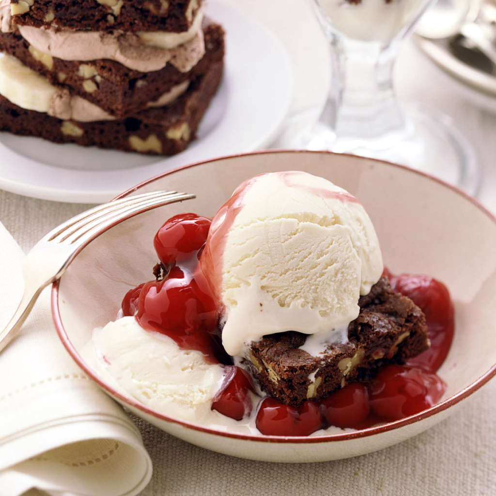 Пирог с мороженным