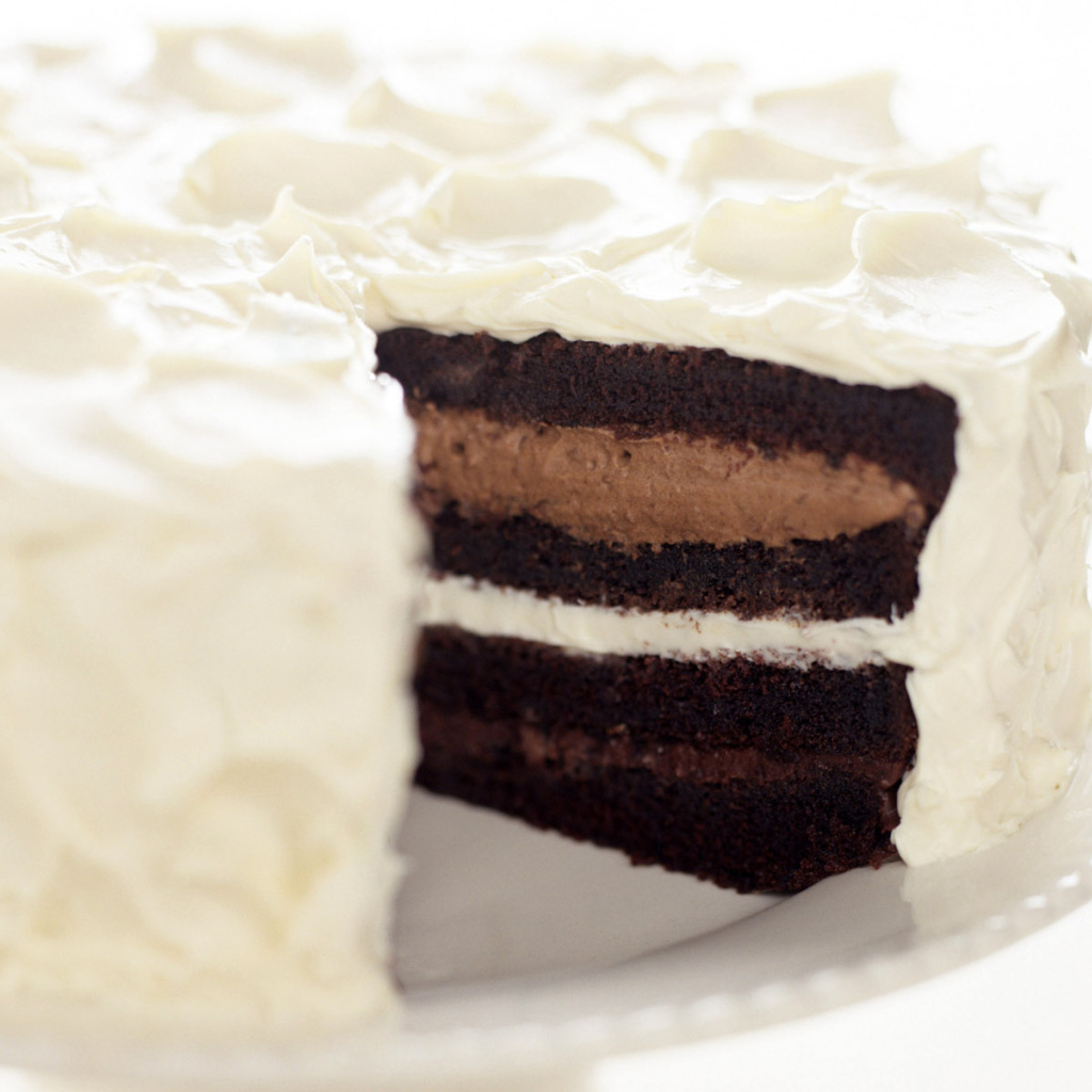 Торт с кремом