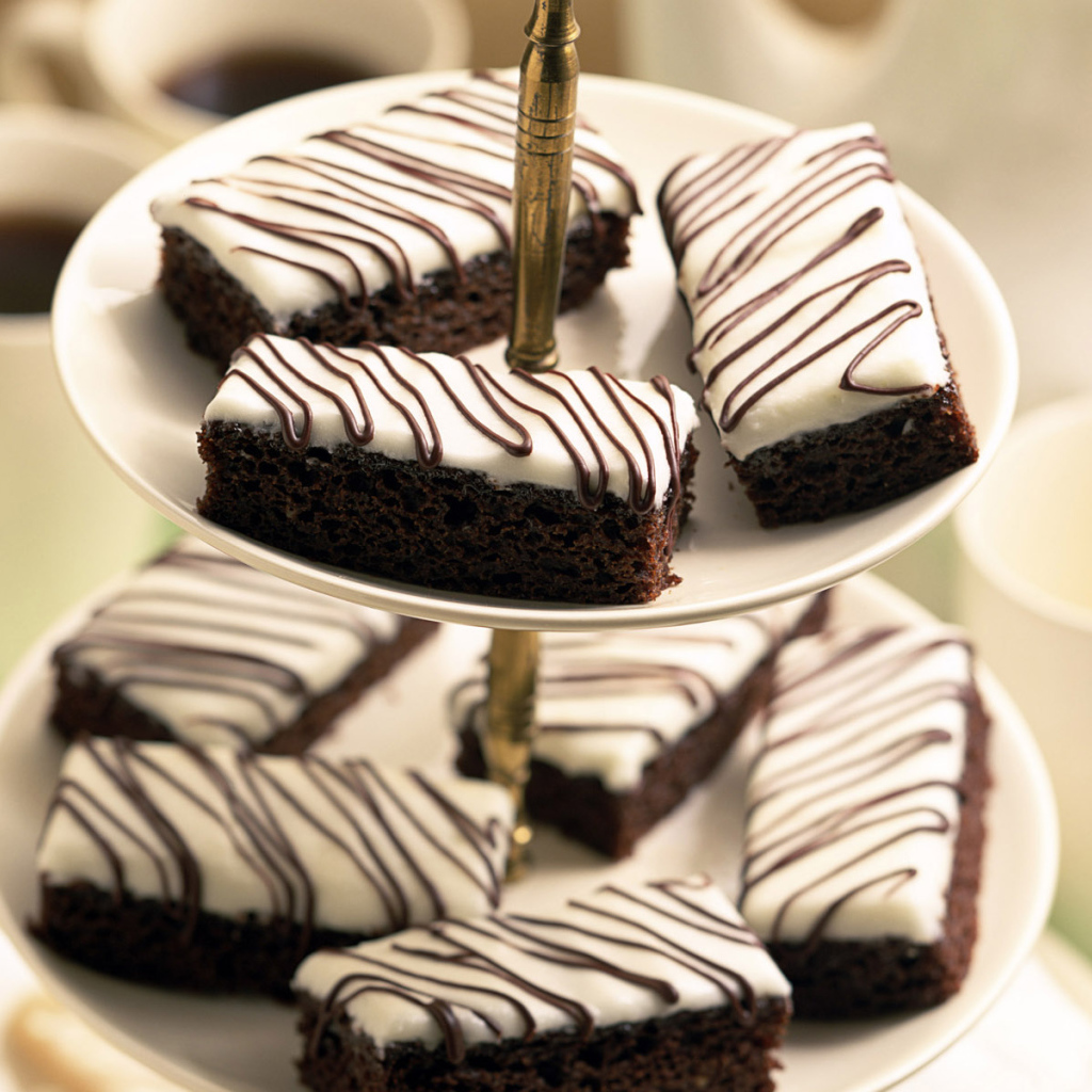 Шоколадное пирожное
