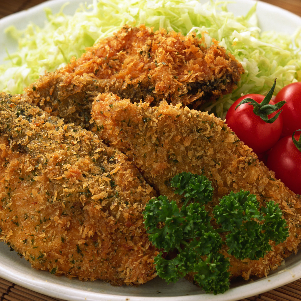 Хрустящие кусочки рыбы