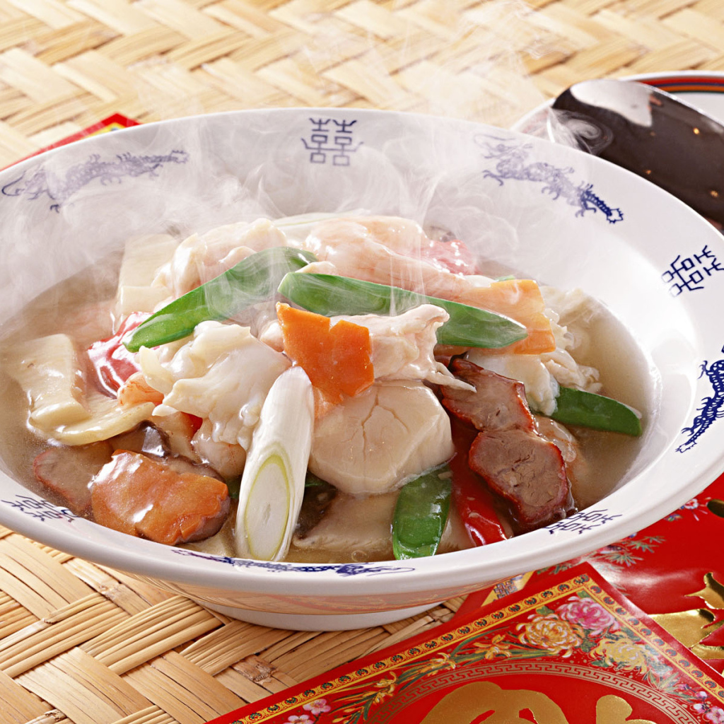 Деликатес суп из морепродуктов