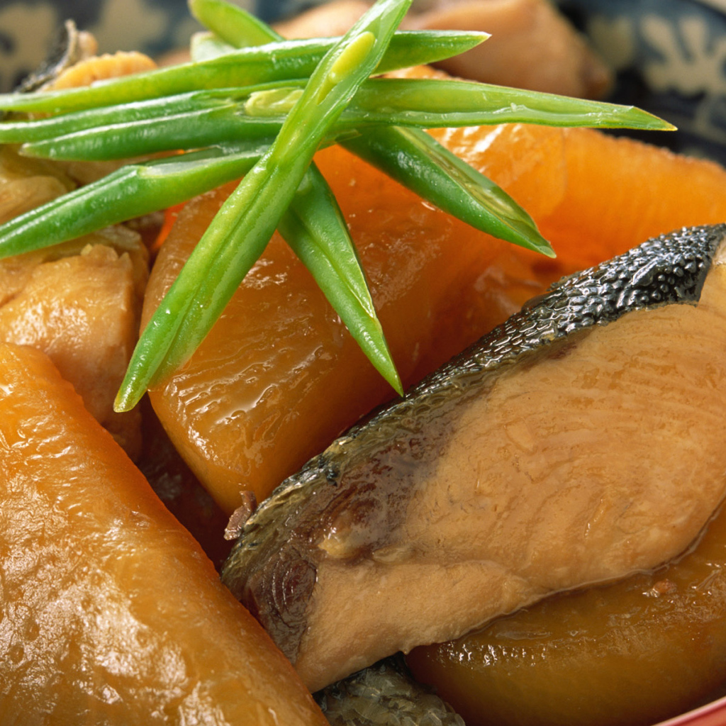 Рыба с фасолью