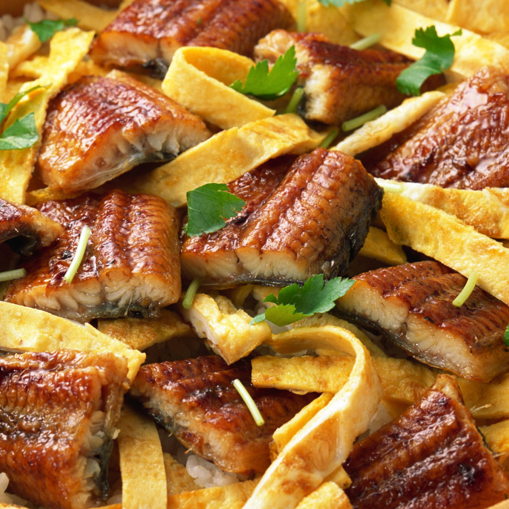 Рыба с рисом и сыром